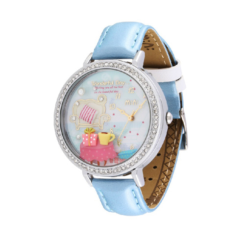 Design Polymer Clay Bear Mini Fashion Lady Watch